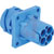 ITT Cannon - APD-4AP-K2 - APD Series Code 4 Keyed Blue 4-Way Flange Receptacle Circ Conn|70473234 | ChuangWei Electronics
