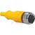 TURCK - RKC 4T-2-RSC 4T - Yellow, 4 cond., 2 meters M12 Male to M12 Female Cordset|70034466 | ChuangWei Electronics
