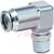 SMC Corporation - KQGL09-N01S - 1/8 in port for 5/16 in tube male elbow stainless steel Fitting|70071709 | ChuangWei Electronics