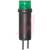 Dialight - 507-4859-3332-500F - 0.33In. Panel 10V 50mcd Green Indicator, Cylindrical Lens Cartridge Lamp|70082154 | ChuangWei Electronics