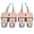 Tripp Lite - N806-02M - Tripp Lite 2M 10Gb MMF Fiber 50/125 OM3LSZH Patch Cable SC/SC Aqua 6ft|70590756 | ChuangWei Electronics
