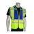 Protective Industrial Products - 302-PSV-BLU-M/XL - 2x1in. Reflec. Blue Zipper Closure Brkwy Police ANSI 207 PSV Vest|70601518 | ChuangWei Electronics