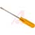 Apex Tool Group Mfr. - R5166 - Amber Handle 5/16 In. X 6 In. Regular Round Blade Screwdriver Xcelite|70222945 | ChuangWei Electronics