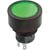 NKK Switches - YB215CWCKW01-5F24-FB - BR GREEN/GREEN 24V RESISTOR ON-(ON) SPDT ILLUMINATED PUSHBUTTON SWITCH|70192496 | ChuangWei Electronics