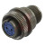 Amphenol Industrial - 97-3106A-12S(0850) - olive dra size 12s solid bkshl str plug metal circular shell only connector comp|70141302 | ChuangWei Electronics
