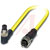 Phoenix Contact - 1406286 - 1.5 m to Socket straight M12 Plug angled M8 3-pos.105C PVC M12-M8|70276690 | ChuangWei Electronics