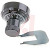 RS Pro - 502174 - 6.35mm Shaft Dia. 7.2mm Body: Black Potentiometer Knob|70639281 | ChuangWei Electronics