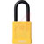 ABUS USA - 74/40 KA YLW - Yellow KA Shackle 1-1/2in H 1/4in Dia 1-1/2in W 6 Pin Plastic Covered Padlock|70566907 | ChuangWei Electronics