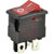 ZF Electronics - LRA32H2FBRLN - QC 125VAC 10A O/I Legend Neon Red Illuminated Concave ON-OFF DPST Rocker Switch|70400579 | ChuangWei Electronics