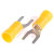RS Pro - 534480 - Yellow Vinyl M5 12 - 10AWG Insulated Crimp Spade Connector|70639615 | ChuangWei Electronics