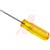 Apex Tool Group Mfr. - R182 - Amber Handle 1/8 In. X 2 In. Regular Round Blade Screwdriver Xcelite|70222910 | ChuangWei Electronics