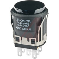 NKK Switches LB25CKW01-A