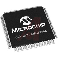 Microchip Technology Inc. DSPIC33FJ128GP710AT-I/PF