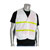 Protective Industrial Products - 300-1511/M-XL - 1in. White Gloss Tape H&L Closure Polyester Wht Non-ANSI IC Vest|70601191 | ChuangWei Electronics