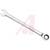 Apex Tool Group Mfr. - FR12 - Steel Chrome Finish 6.22In. Long 3/8In. Combo Ratcheting Wrench Crescent|70222250 | ChuangWei Electronics
