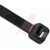 3M - PB6BK40-C - 40lb Black UV Resistant 6 in. Cable Ties|70237444 | ChuangWei Electronics