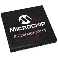 Microchip Technology Inc. PIC24HJ64GP502T-I/MM