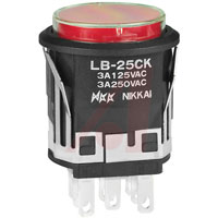 NKK Switches LB26RKW01-5C-JC