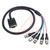 L-com Connectivity - CTL5CAT-12B - 12.0 ft Black HD15 Male/5 BNC Male SVGA Breakout Cable|70676979 | ChuangWei Electronics