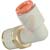 SMC Corporation - KQ2L07-M5 - Push In 1/4 in M5 x 0.8 Male Pneumatic Elbow Threaded-to-Tube Adapter|70071895 | ChuangWei Electronics