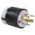 Pass & Seymour - L1630P - Black/White 480V 30A NEMA L1630 2Pole 4Cond CablePlug StraightBlade Elect Conn|70271105 | ChuangWei Electronics