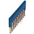 Phoenix Contact - 3032198 - Blue 6.20 mm 10 Plug-in Bridge Bridge|70171865 | ChuangWei Electronics