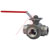 Dwyer Instruments - WE31-DHD00-T1 - 3-Way NPT Stainless Steel Ball Valve  Flow Path A 3/4