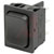 Marquardt Switches - 1839.3502 - 6.3 QC Black Non-Illuminated 125-250VAC 6A IP40 ON-OFF-ON DPDT Rocker Switch|70459143 | ChuangWei Electronics