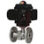 Dwyer Instruments - WE04-GMD01-D - 2-Piece Flanged Stainless Steel Ball Valve 24 VDC 1-1/2