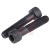 RS Pro - 529898 - M12x60mm Self-Colour Socket Screw Hex Socket Cap Steel Black|70791763 | ChuangWei Electronics